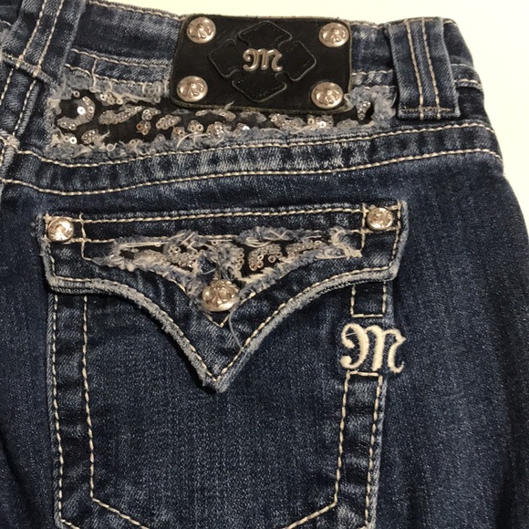 MISS ME Jeans Boot Cut Size 28 - Picture 11 of 14